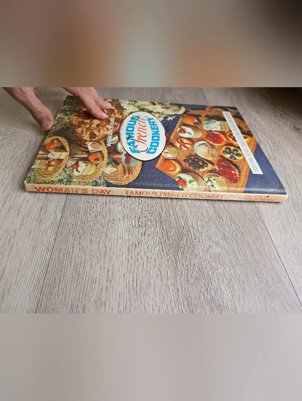 1969 Woman's Famous French Cookery Hard Cover Cookbook Illustrated